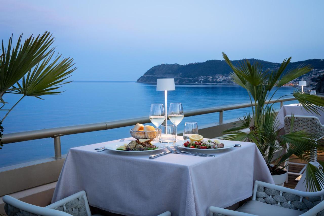 Grand Hotel Spiaggia Alassio Bagian luar foto